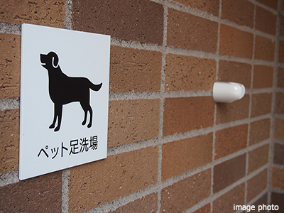 ペット足洗い場イメージ｜ザ・パークハウス杉並上井草