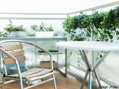 ガラス製手摺｜ザ・パークハウス杉並上井草